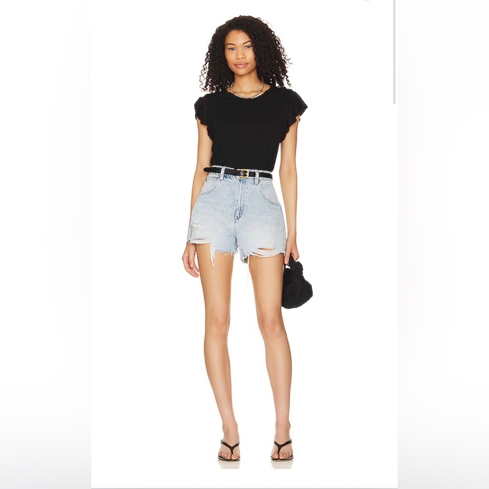 ROLLA’S High Rise Loose Fit Mirage Shorts in Eva Blue size 29